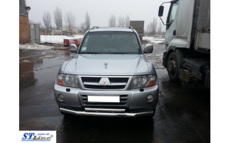 Защита передняя Mitsubishi Pajero Wagon