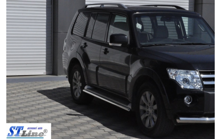 Защита передняя Mitsubishi Pajero Wagon