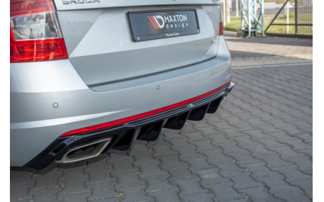 Накладка задняя Skoda Octavia A7 RS