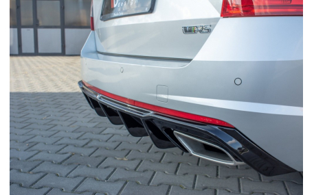 Накладка задняя Skoda Octavia A7 RS