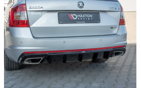 Накладка задняя Skoda Octavia A7 RS