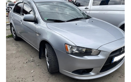 Дефлекторы окон Mitsubishi Lancer X