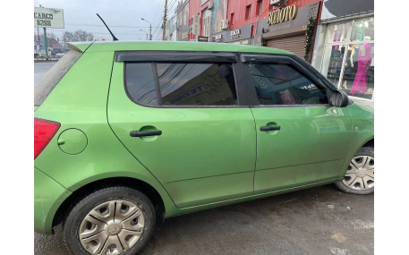 Дефлекторы окон Skoda Fabia