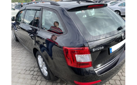 Дефлекторы окон Skoda Octavia A7 Combi