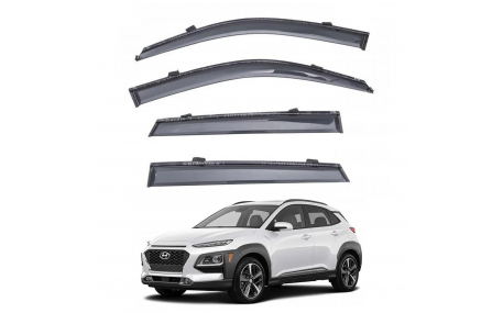 Дефлекторы окон Hyundai Kona