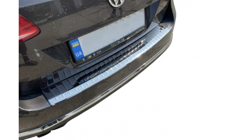 Накладка на задний бампер Volkswagen Passat B7