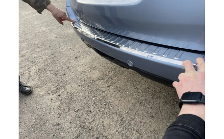 Накладка на задний бампер Renault Koleos