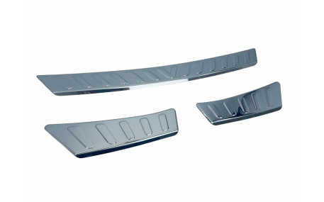 Накладка на задний бампер Volkswagen Tiguan