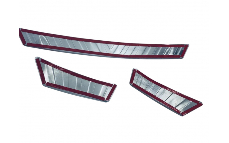 Накладка на задний бампер Volkswagen Tiguan