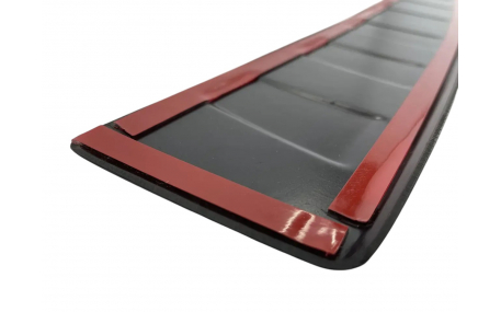 Накладка на задний бампер Mitsubishi Outlander