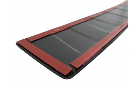 Накладка на задний бампер Mitsubishi Outlander