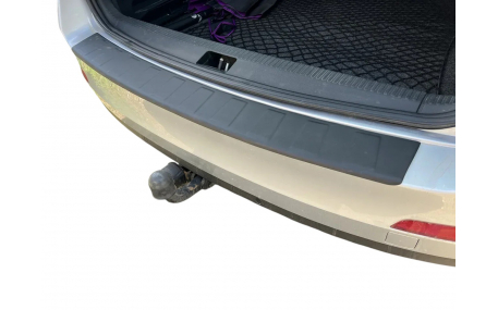 Накладка на задний бампер Skoda Octavia A7 2013-2017