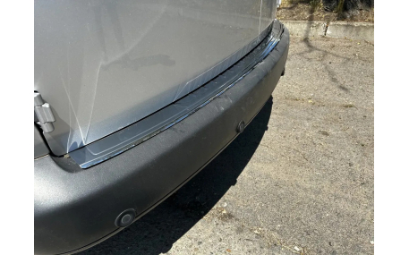 Накладка на задний бампер Volkswagen Caddy