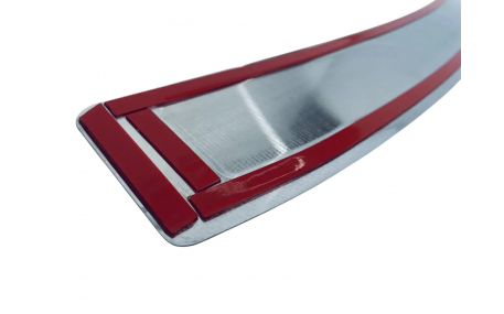 Накладка на задний бампер Volkswagen Caddy