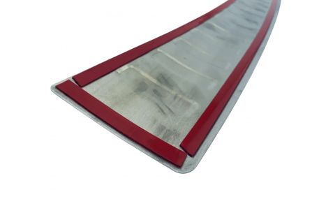 Накладка на задний бампер Mitsubishi Outlander