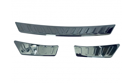 Накладка на задний бампер Volkswagen Tiguan