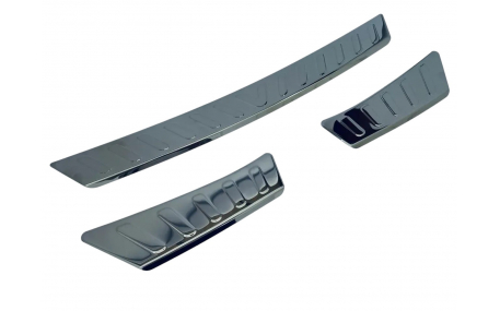 Накладка на задний бампер Volkswagen Tiguan