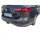 Накладка на задний бампер Volkswagen Passat B8