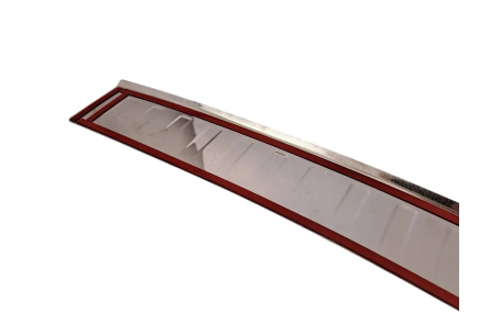 Накладка на задний бампер Skoda Fabia