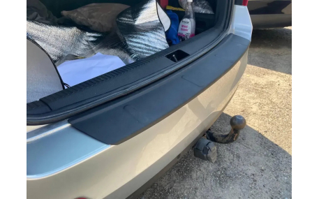 Накладка на задний бампер Skoda Octavia A7 2013-2017