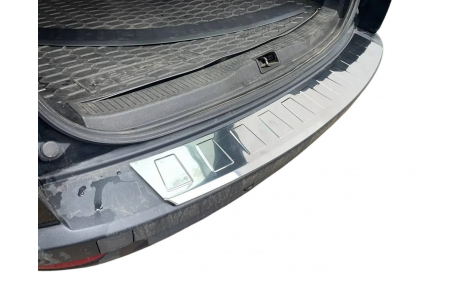 Накладка на задний бампер Renault Megane