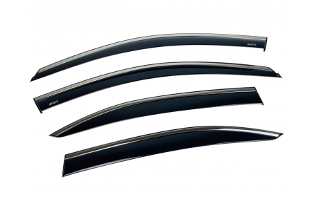 Дефлекторы окон Skoda Octavia A7 Liftback