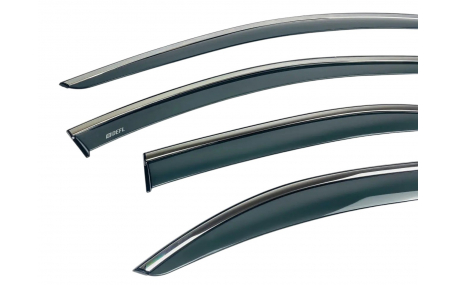 Дефлекторы окон Skoda Rapid