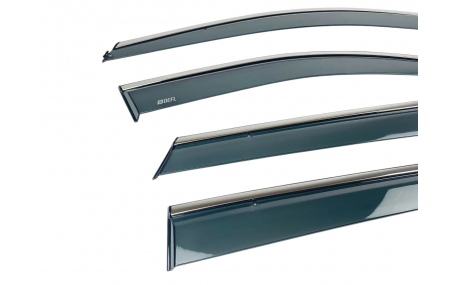 Дефлекторы окон Hyundai Santa Fe