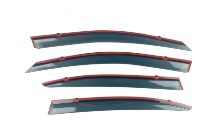 Дефлекторы окон Skoda Octavia A5 Liftback