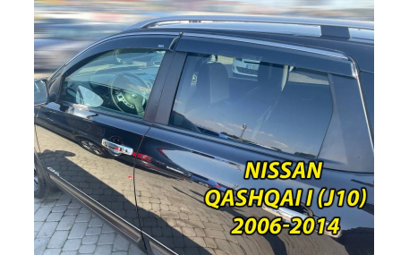 Дефлекторы окон Nissan Qashqai J10
