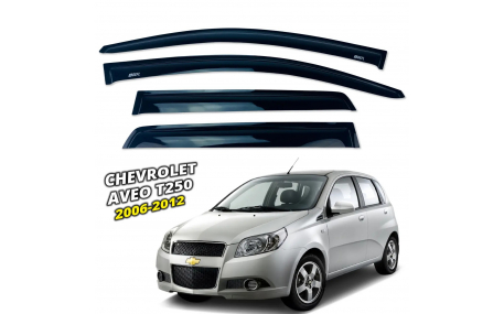 Дефлекторы окон Chevrolet Aveo T255