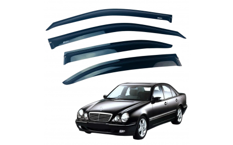 Дефлекторы окон Mercedes E-class W210