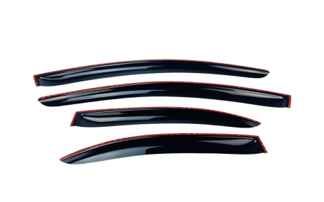 Дефлекторы окон Mitsubishi Lancer X