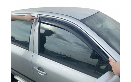 Дефлекторы окон Skoda Octavia A5 Liftback