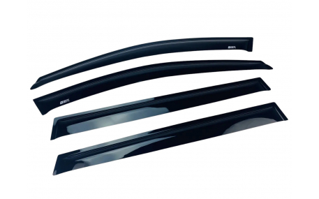 Дефлекторы окон Skoda Octavia A7 Liftback