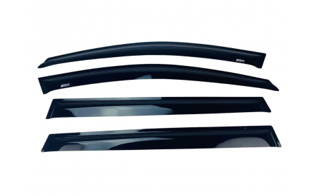 Дефлекторы окон Skoda Octavia A7 Liftback