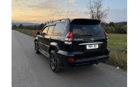 Дефлекторы окон Toyota Land Cruiser Prado 120