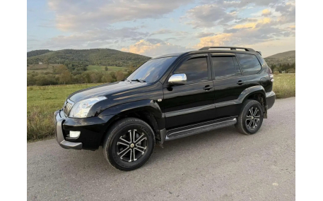 Дефлекторы окон Toyota Land Cruiser Prado 120