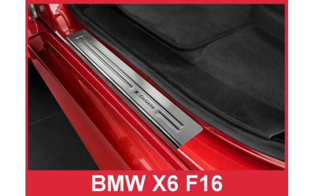 Накладки на пороги BMW X6 F16