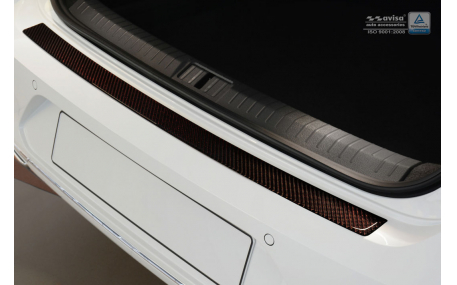 Накладка на задний бампер Volkswagen Passat B8