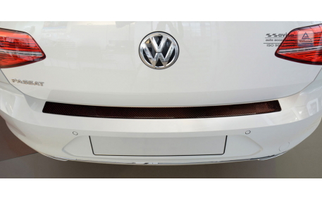 Накладка на задний бампер Volkswagen Passat B8