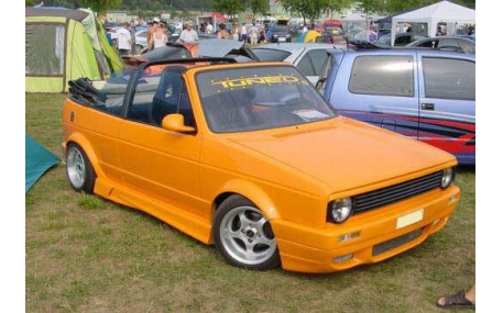 Ресницы Volkswagen Golf 1