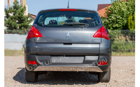 Накладки на бампера Peugeot 3008