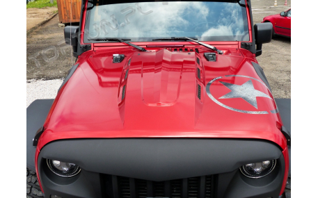 Капот Jeep Wrangler