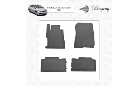 Коврики в салон Honda Civic 4D