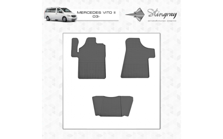 Коврики в салон Mercedes Vito W639
