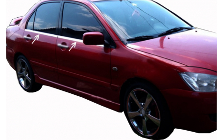 Хром накладки Mitsubishi Lancer 9