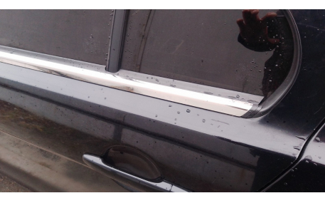 Хром накладки Mitsubishi Lancer X