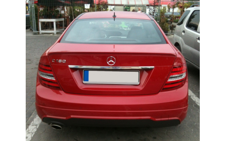 Спойлер Mercedes C-class W204 Coupe
