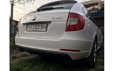 Накладка задняя Skoda Superb